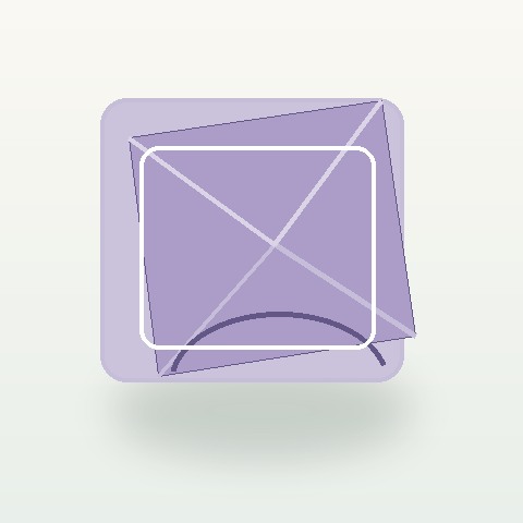 طلق مات لبه‌رنگی